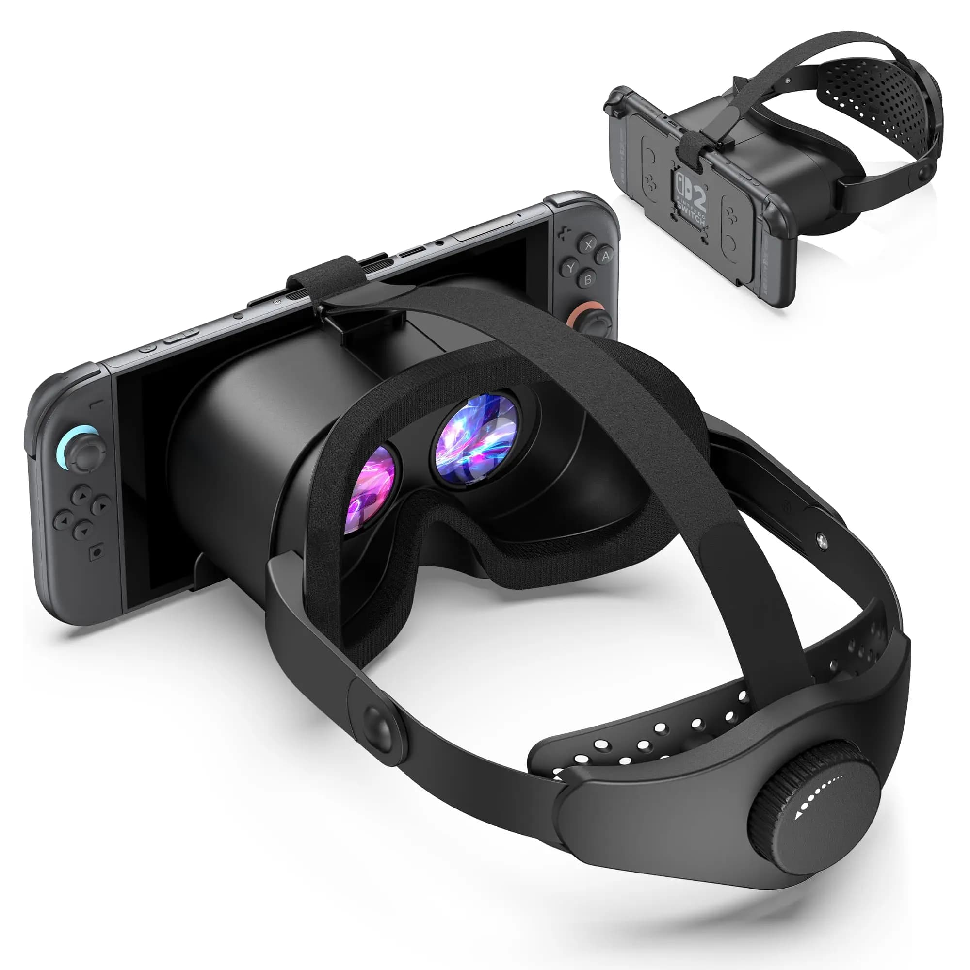 Casque VR amélioré pour Nintendo Switch 2 (2025), Lunettes de réalité virtuelle VR pour Switch 2 ave