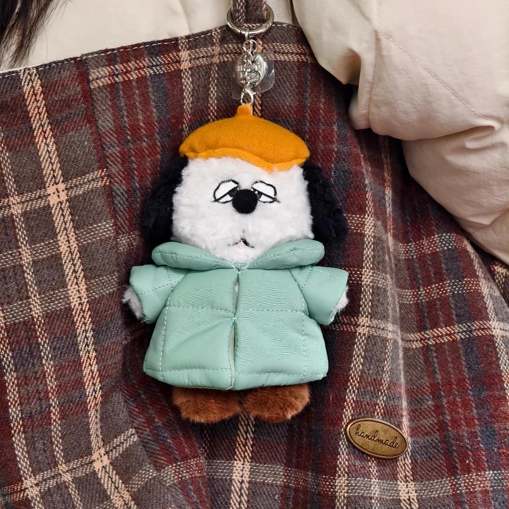 Peanuts Winter Fleece Series Blind Box Cute Pendant Anime Merchandise Figurine Doll Trendy Desktop D