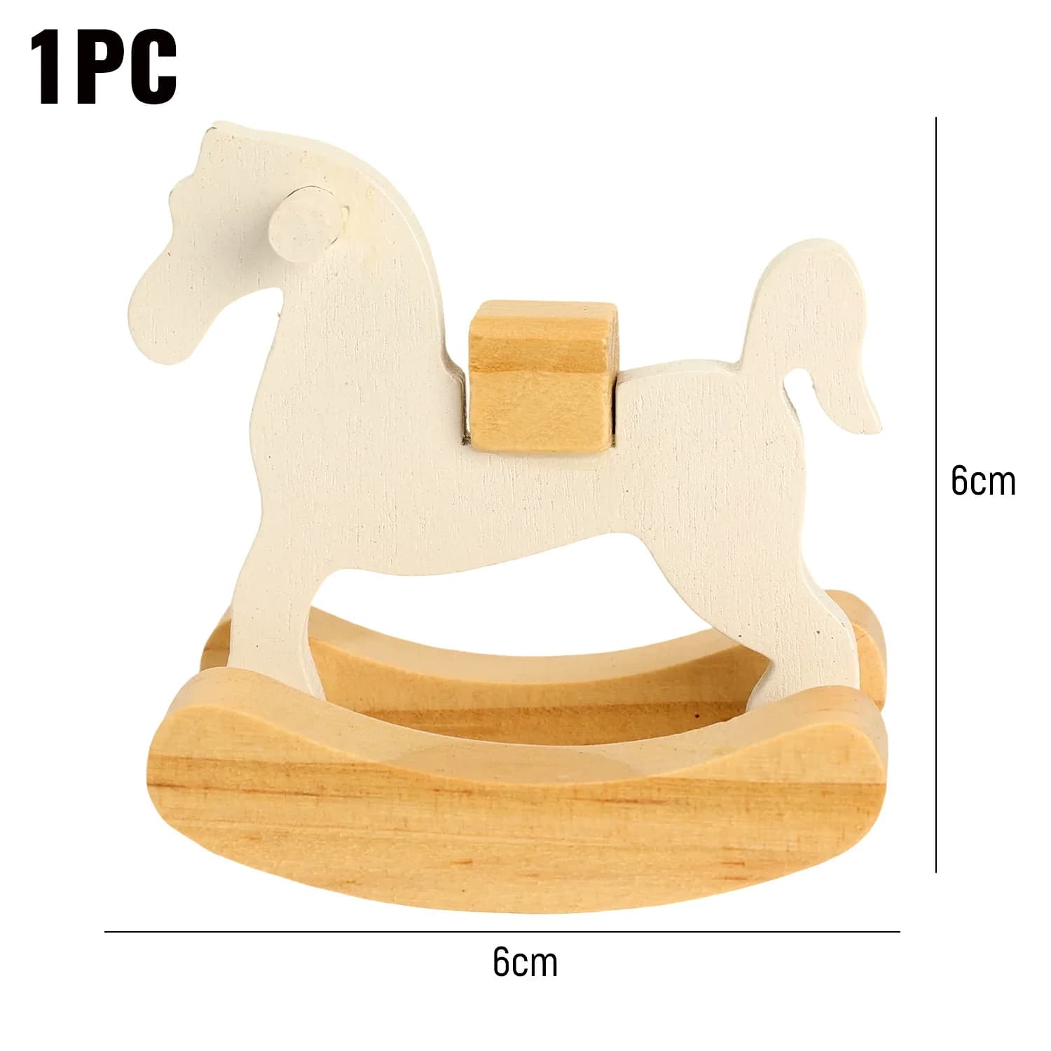 Petits cheval à bascule en bois, Figurines, jouets, ornement, salon, bureau, Bar, décor, petit cheva