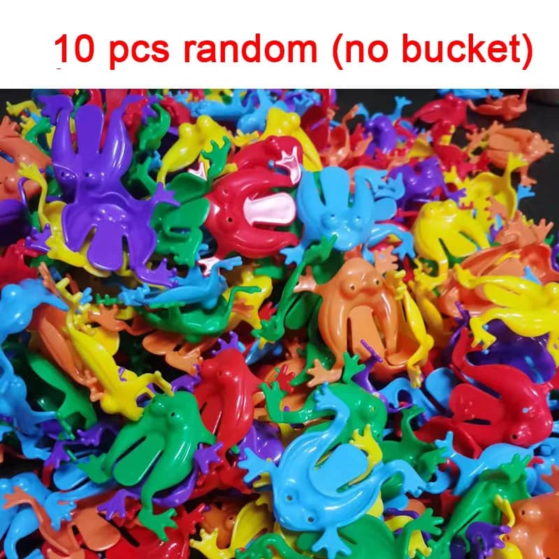 Jouets anti-stress en forme de grenouille sauteuse, 10 à 20 pièces, assortiment de nouveautés, pour 
