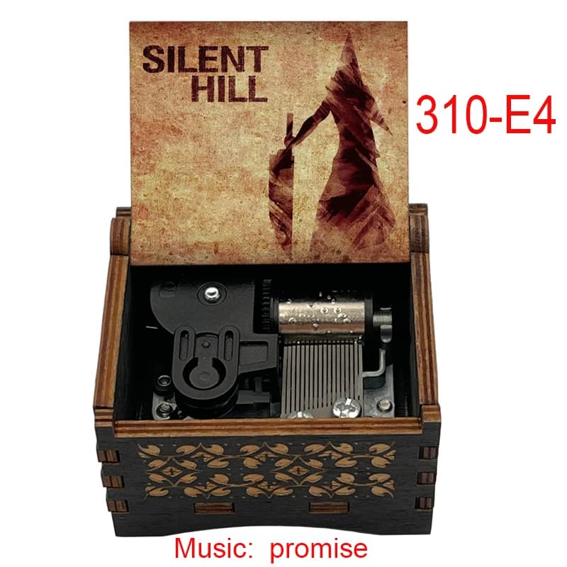 Silent Hill 2 - Jeu d'horreur de survie - Boîte à musique en bois - Mélodie Promise (Reprise) - Cade