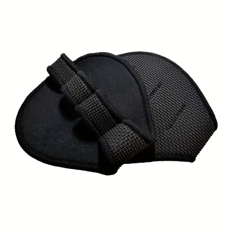 1 paire de gants de fitness demi-doigt |   Coussinets de poignées d'haltères de paume pour l'entraîn