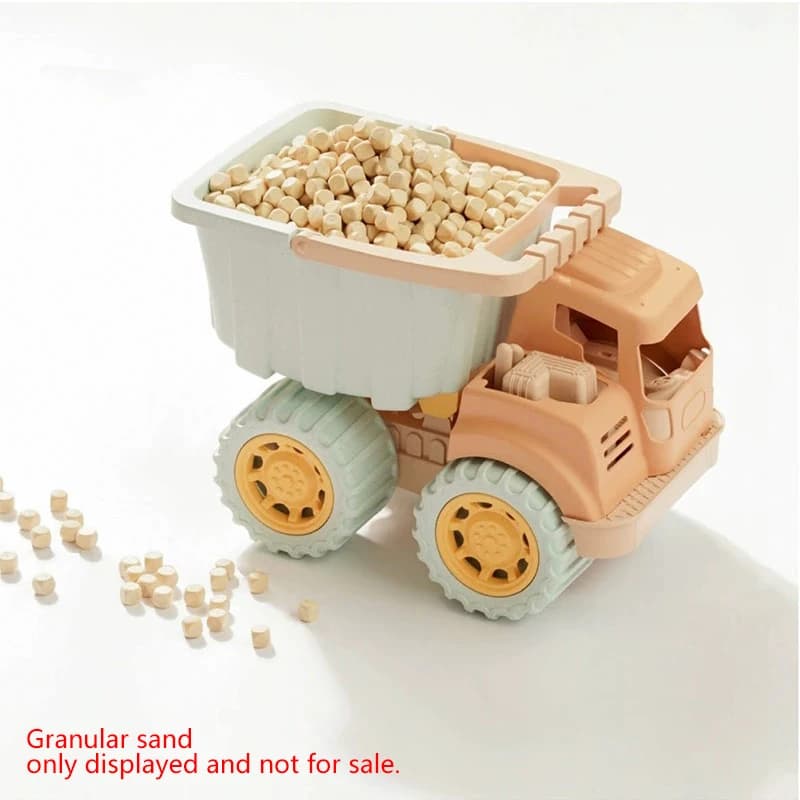1 pièces jouet de plage voiture camion à benne basculante camion d'ingénierie jouet réversible outil