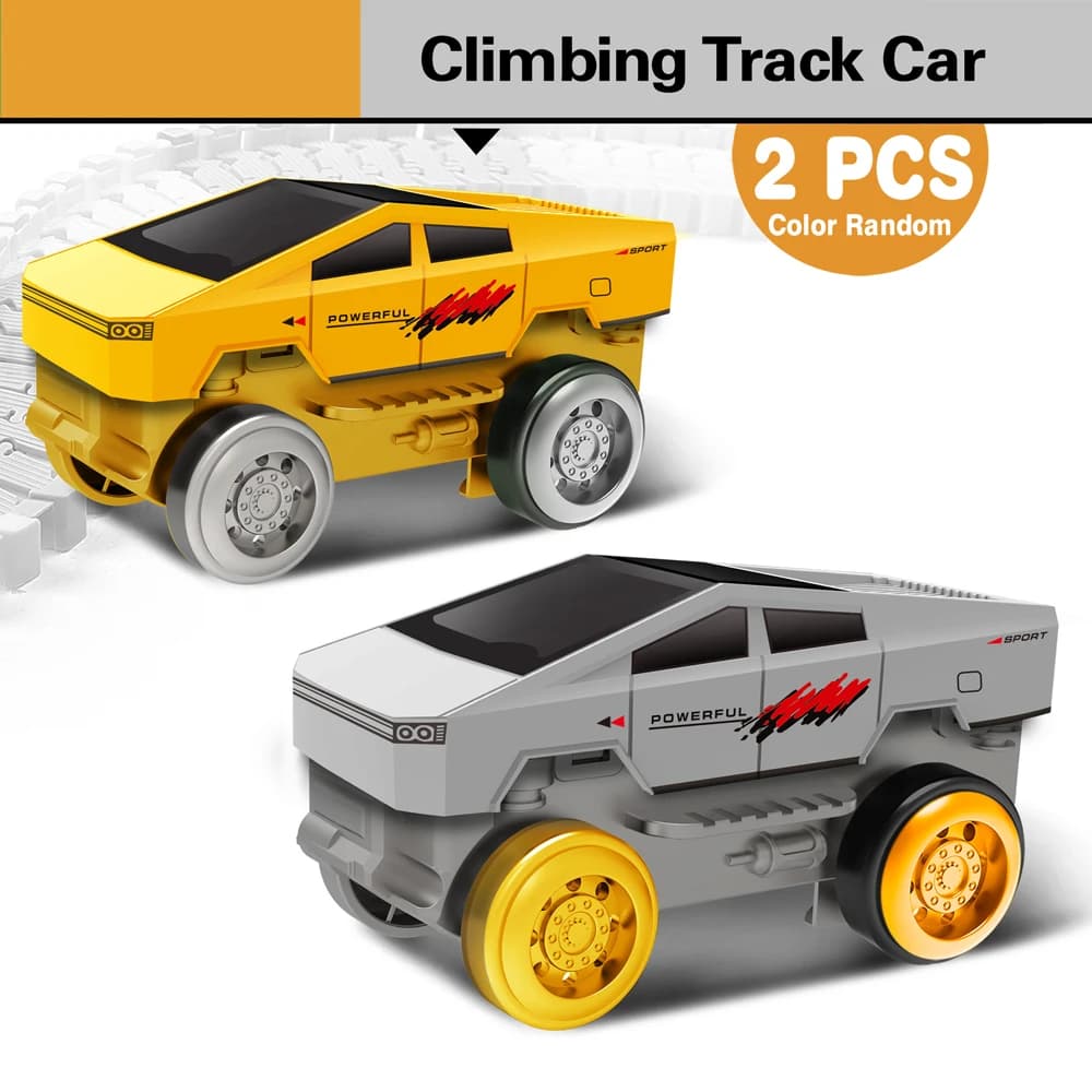 Enfants piste électrique jouet ingénierie Mini voiture garçon jouets piste voiture Train jouets éduc
