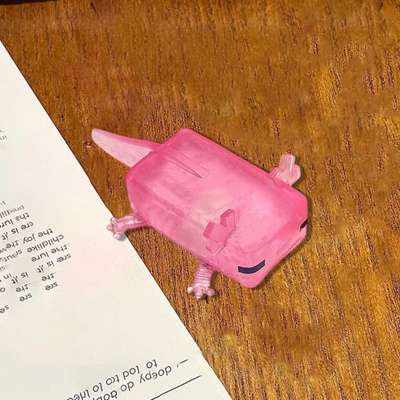 【TG】Jouet animal mignon en forme d'axolotl, viral, malléable et souple, figurine sensorielle anti-st