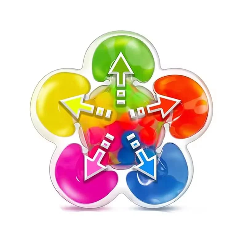 Jouets sensoriels de tri des couleurs de 10ml, jouets éducatifs de décompression, jeu de motricité F