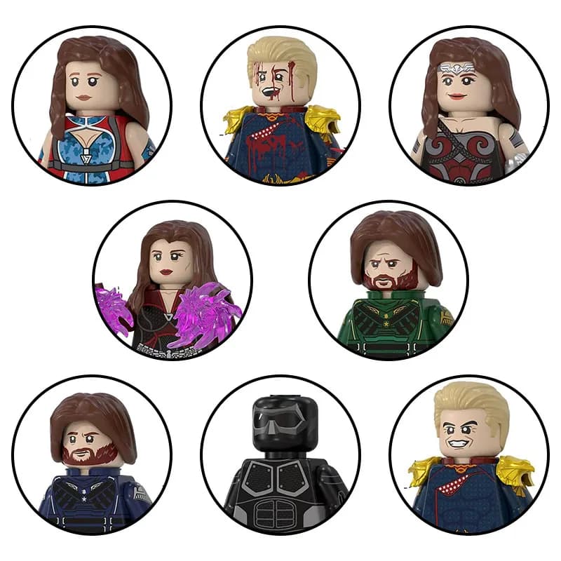 NOUVEAU Coffret Surprise TV & Cinéma : Figurines d'Action à Assembler, Mini Puzzle Artisanal, Collec