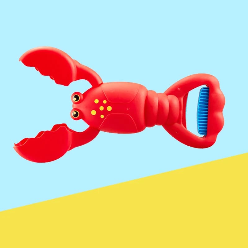 Jouets de bain pour bébé, jouets de plage, jeu de sable, attrape-griffes de homard coloré, piscines 