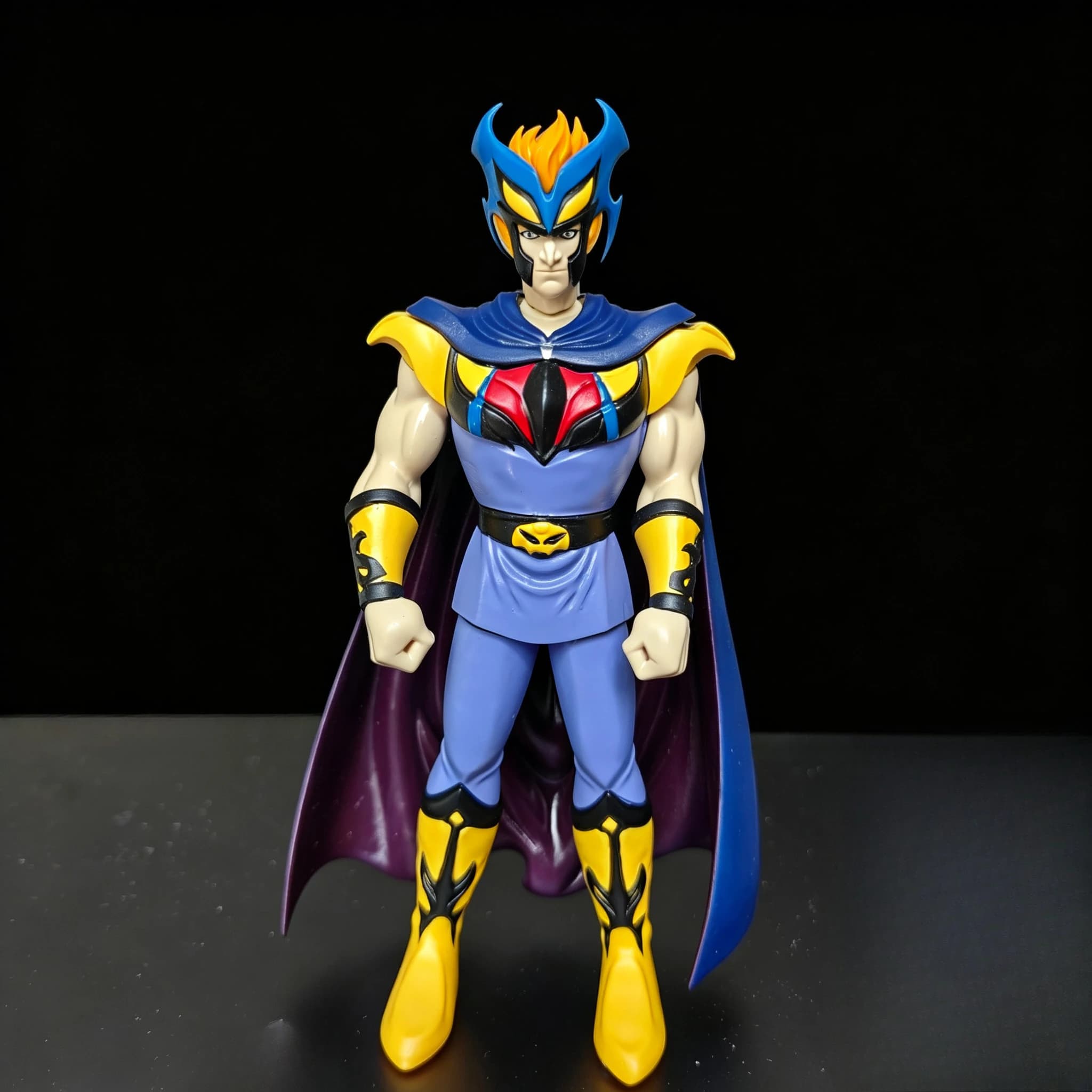 Saint Seiya Sanctuary Chief of Staff Burton Figurine en résine Modèle de collection Anime Statue