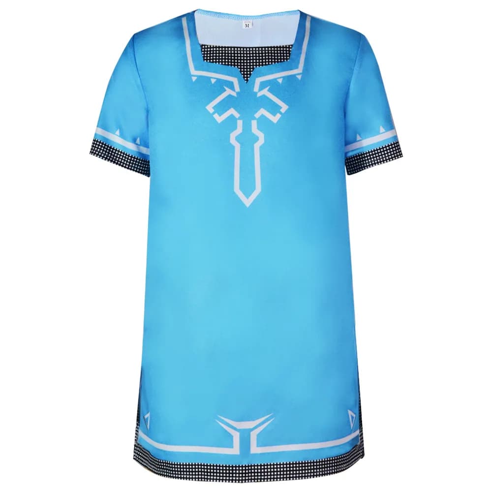 Nouvelle cape de cosplay pour hommes et femmes, inspirée de la série The Legend of Zelda, avec motif