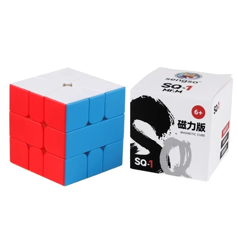 Shengshou SQ-1 Cube magique magnétique SQ1 Cubo Magico Puzzle Sengso Square-1 Cubes magiques jouets 