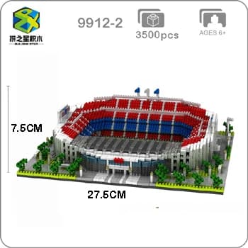 Stade de Football de Barcelone, Ensembles de Construction Micro décennie s, Mini Briques, Architectu