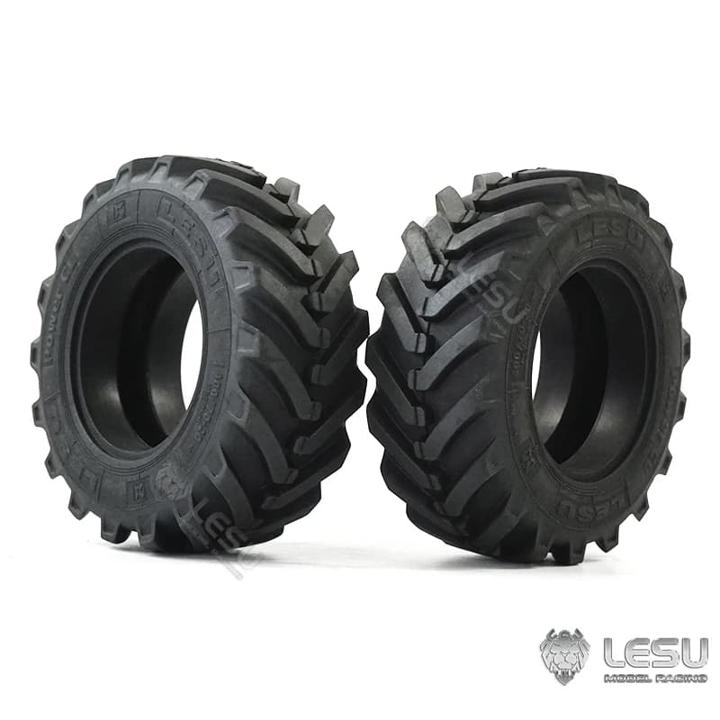 Pneus et jantes de chargeuse-pelleteuse RC 1/14, pneus LESU Aoue-Bl71 pour LESU 1/14 RC jouet, pièce