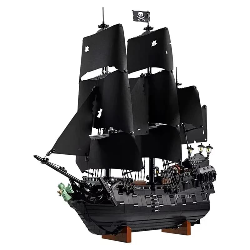 Bateau de guerre Pirates des Caraïbes : La Perle Noire (2862 pièces) – Modèle de bateau à voile en b