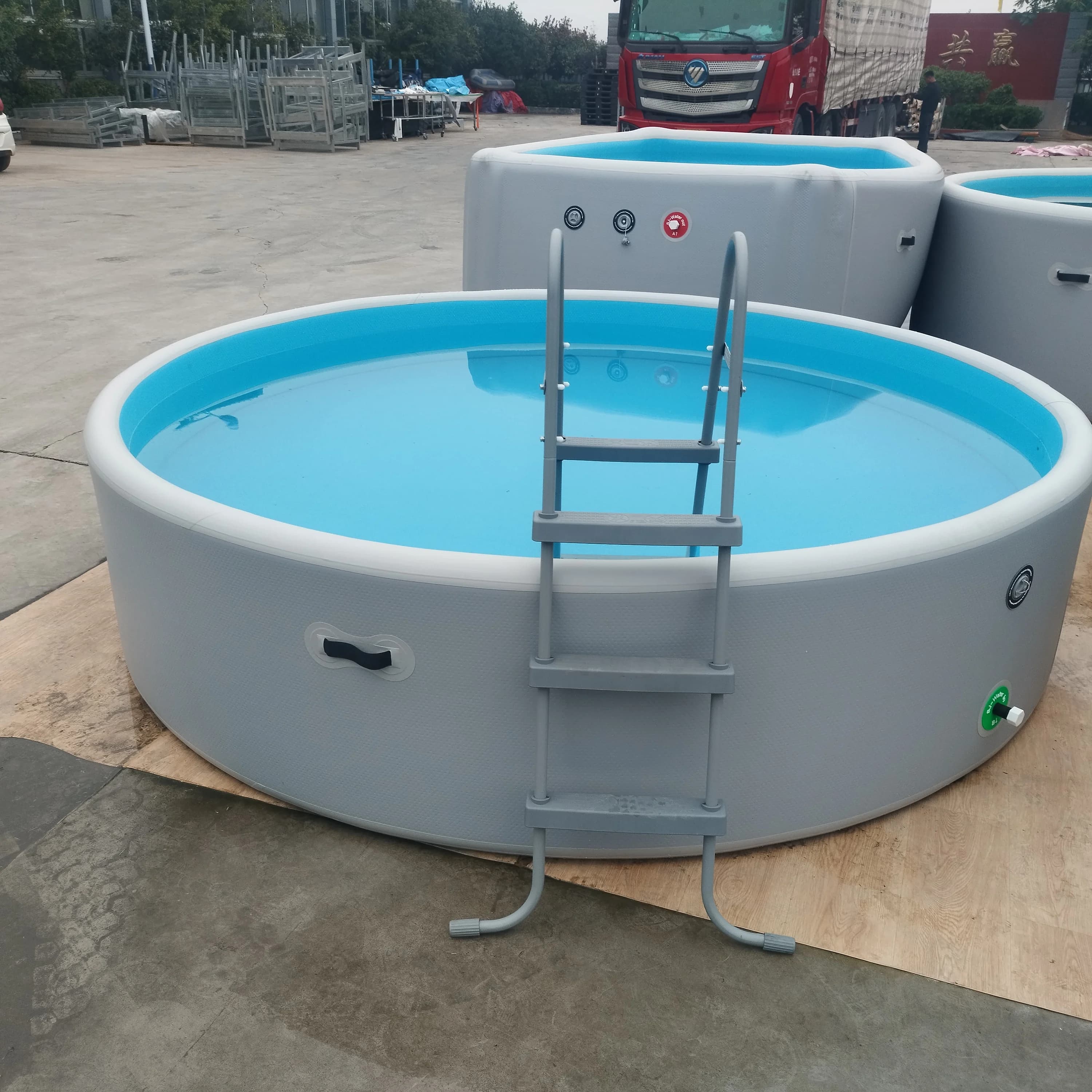 Piscine gonflable de grande taille pour l'extérieur, nouvelle collection été, haute qualité, avec lo