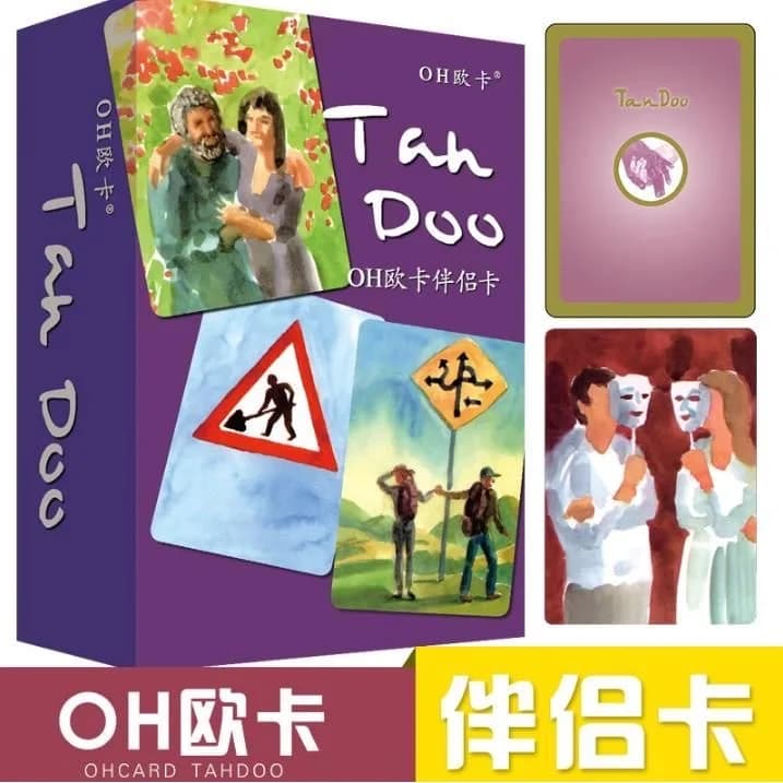 Jeux de psychothérapie carte OH, jeux de famille Habitat, jeu de cartes de fête/famille Cope/Persona