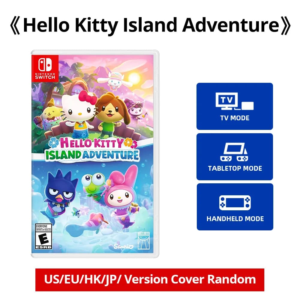 Offres de jeux Nintendo Switch - Hello Kitty Island Adventure - Cartouche de jeux Support de carte p