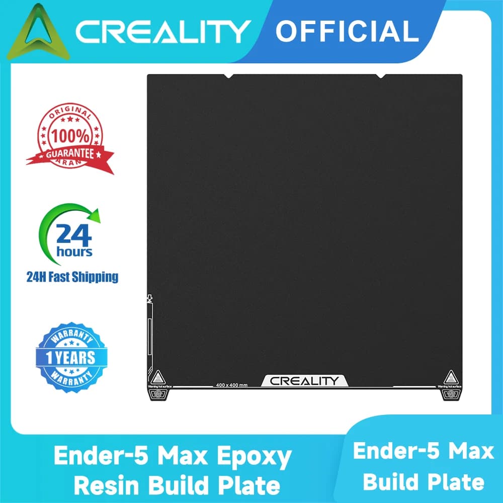 Creality Ender-5 Max plaque de construction en résine époxy haute résistance résistance à l'usure pl