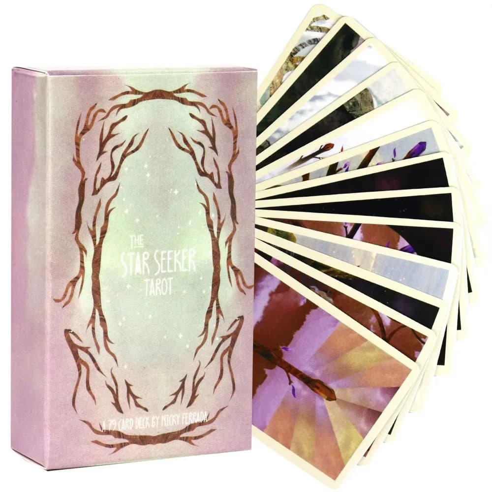 Jeu de société de cartes de Tarot The Star Seeker, jeu de cartes de Tarot anglais pour adultes, jeux
