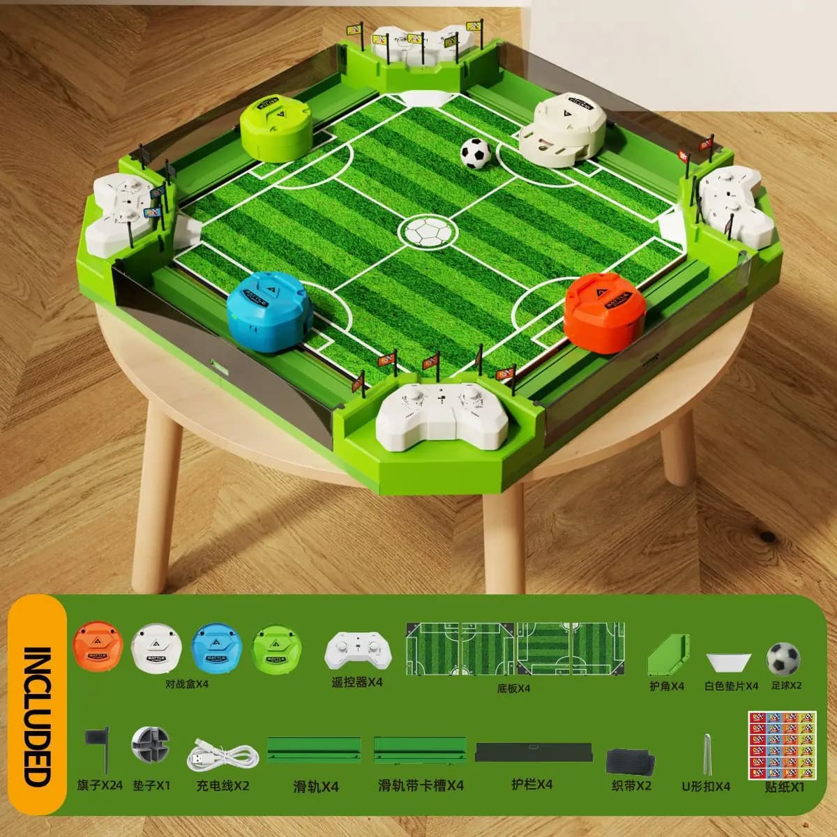 Machine de football de table télécommandée multijoueur 2026 – Jeu de compétition interactif intérieu