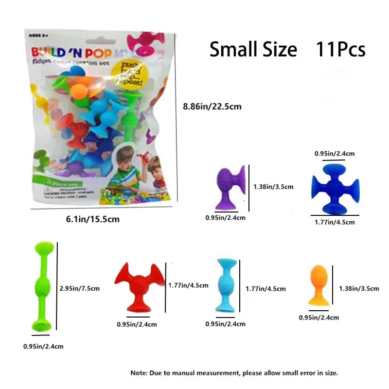 Jouet à ventouse, jeu de fléchettes à lancer souple, blocs de construction, ventouse Pop, jouet Fidg