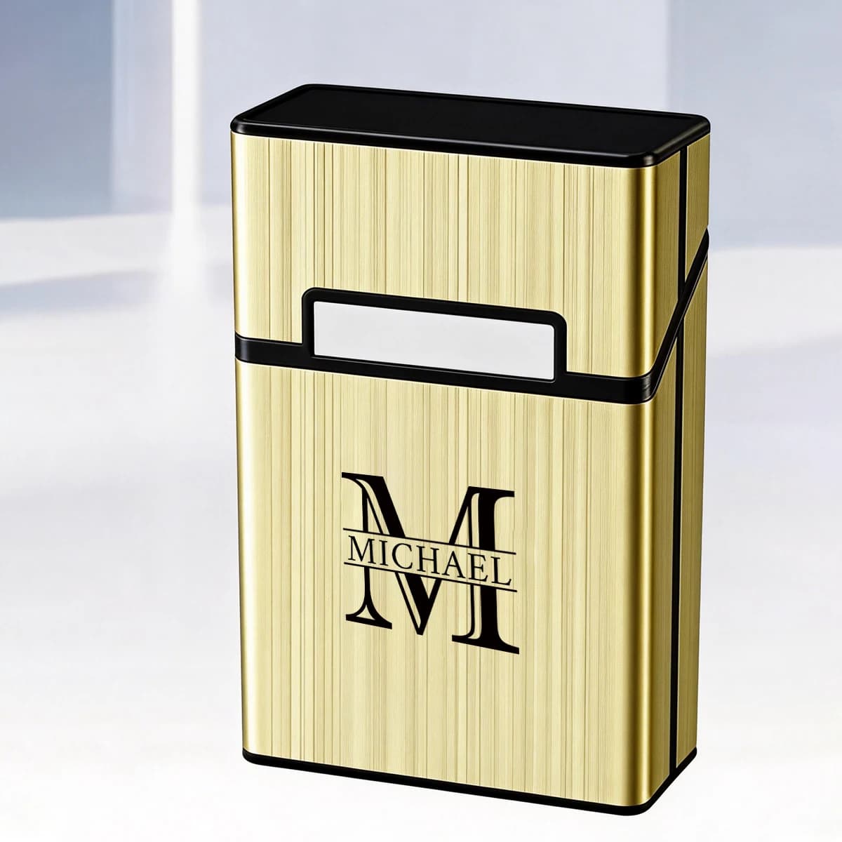 Étui à cigarettes personnalisé, cadeau personnalisé pour homme, cadeau pour mari, cadeau pour la Sai