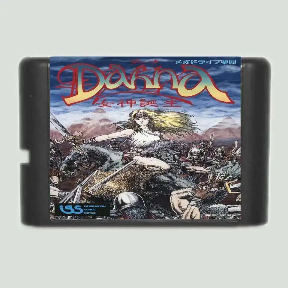 Dahna – carte de jeu SEGA MD 16 bits, pour Sega Mega Drive, pour Genesis