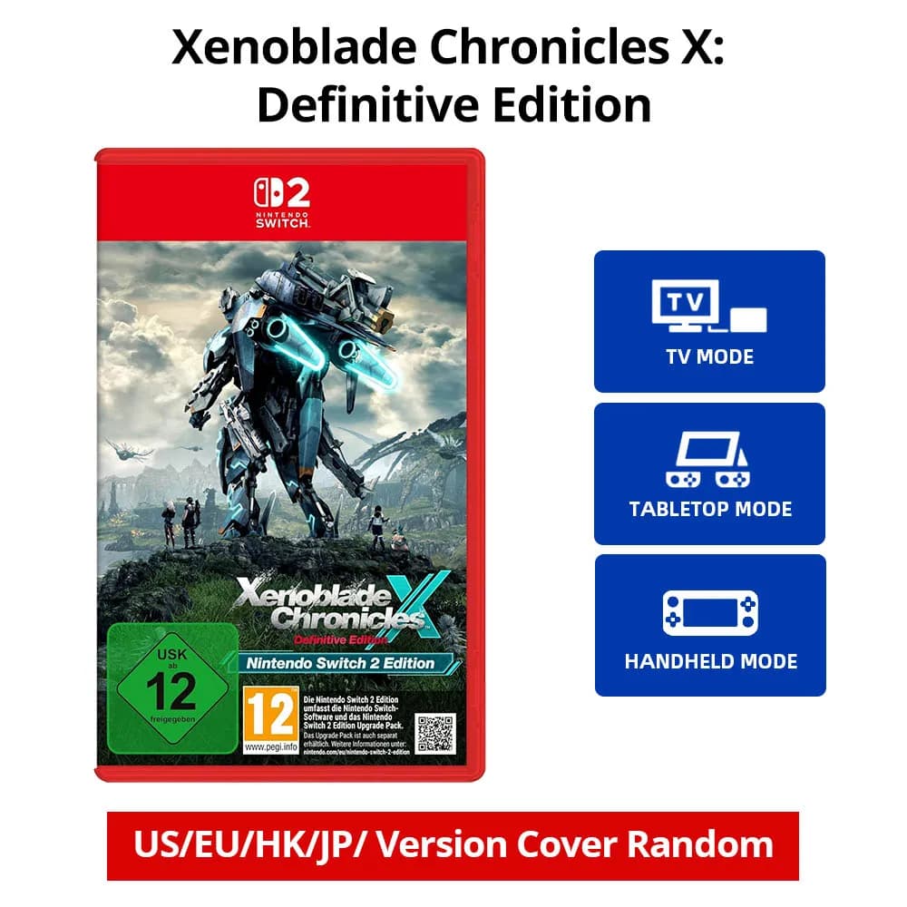Xenoblade Chronicles ™   X Definitive Edition Nintendo Switch 2 Offres de jeux NS2 Jeux Cartes physi