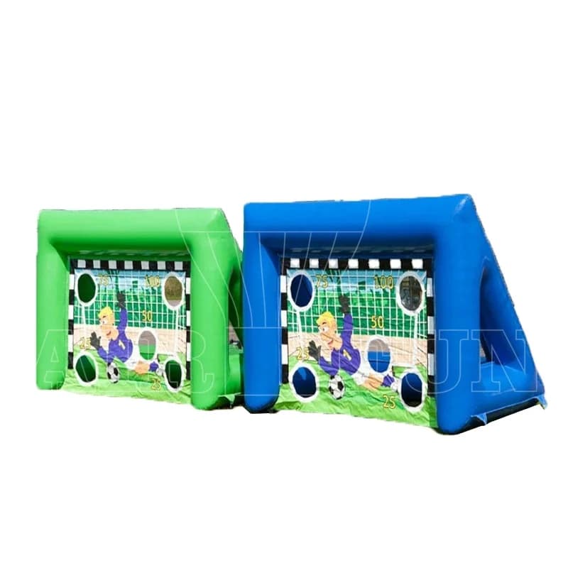 Nouveau Design extérieur gonflable Football Football pénalité tirer porte gonflable Football coup de