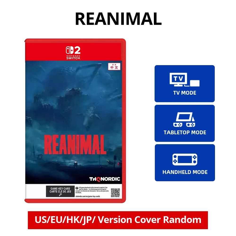 Jeu Nintendo Switch 2 -REANIMAL- Jeu physique original Nintendo pour console NS2 ﻿