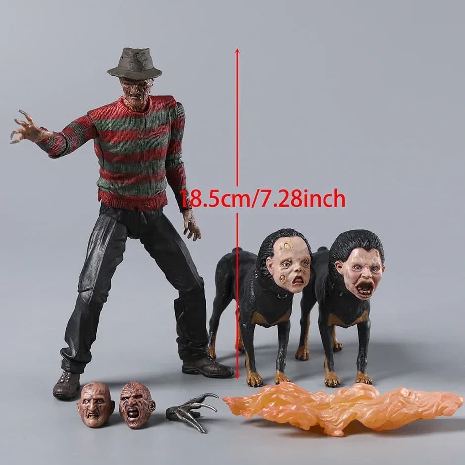 NECA-Figurine de collection du film d'horreur Rick Freddy UlOscar, modèle de jouet d'action, cadeau