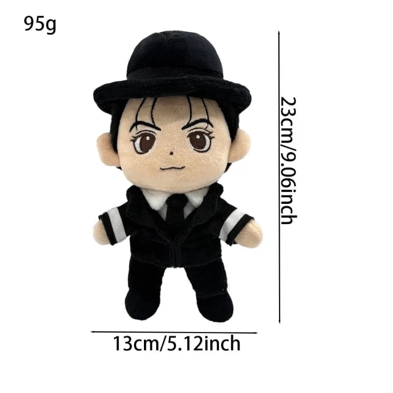 Peluche Michael Jackson, le roi du pop, MJ, jouet en peluche doux, adorable poupée de célébrité, cad