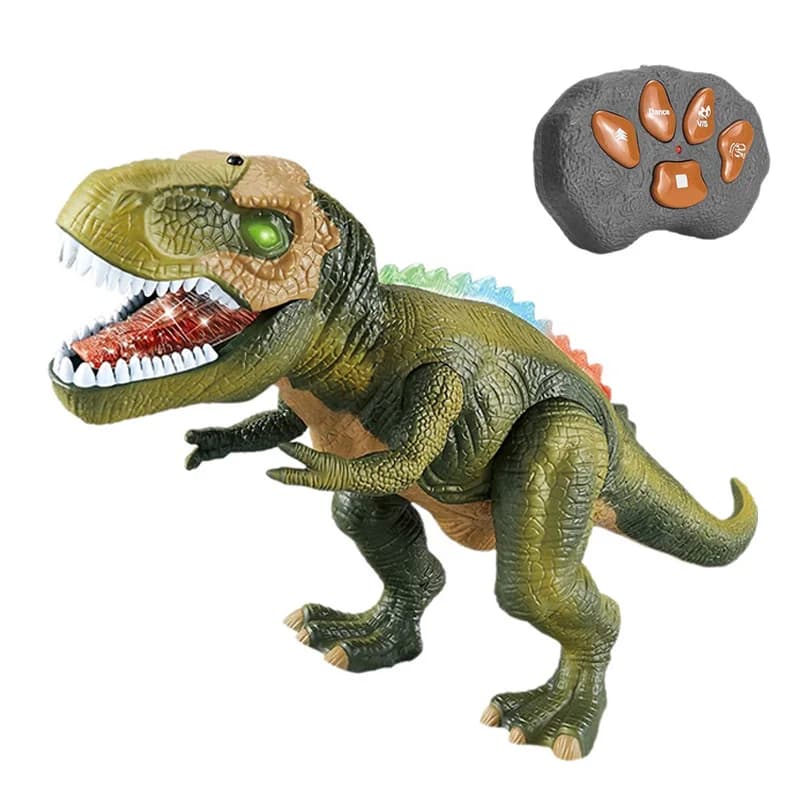 Jouets de voiture dinosaure RC pour enfants, Robot télécommandé, Simulation t-rex, verosimilitude, s