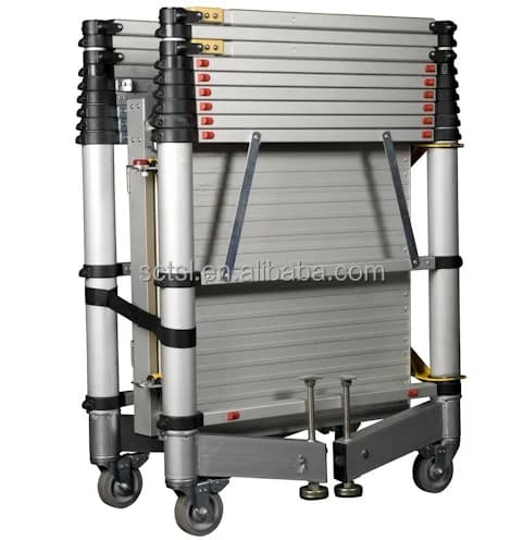 Mini type d'échafaudage télescopique d'échafaudage en aluminium polyvalent de certification de la CE