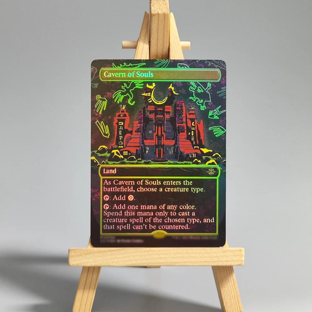 Cartes Magiques LCI TCG Proxy DIY Anglais Cavern of Souls 345 410a 410b 410c 410d 410e 410f Collecti