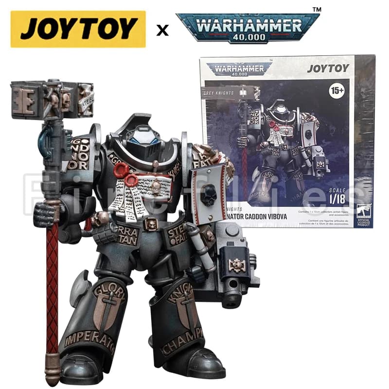 [Précommande] Figurine d'action JOYTOY 1/18 40K Grey Knight Terminator Castellan Crowe Version réédi