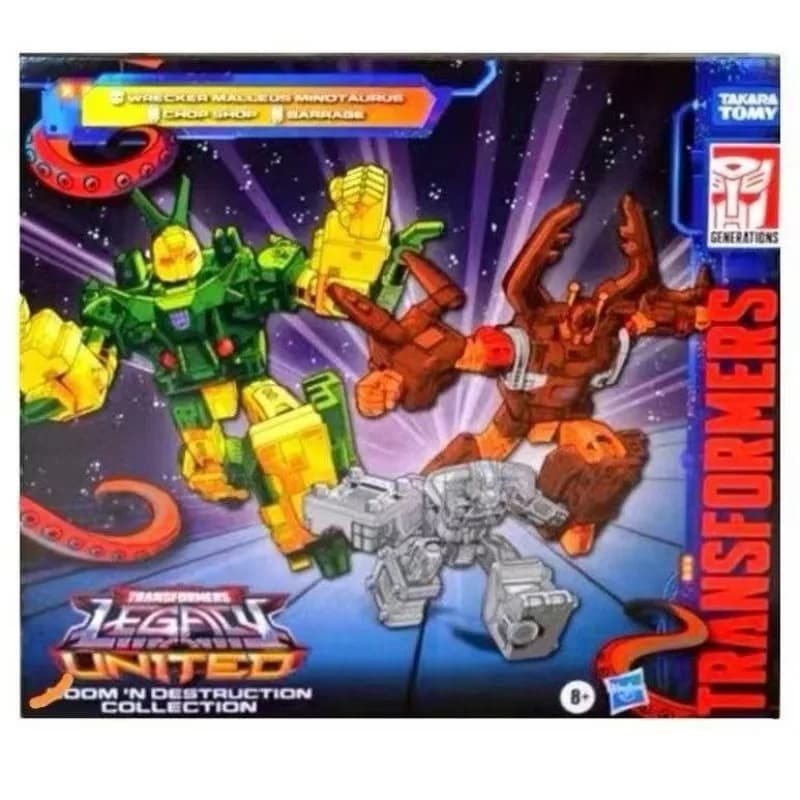 Hasbro – jouets Transformers Legacy United Chop Shop, modèles de Barrage, film animé, jouets, Robots