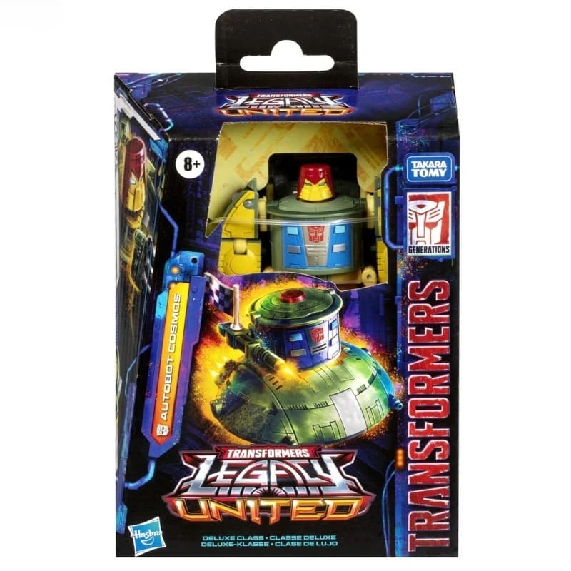 Hasbro – jouets Transformers Legacy United Autobot Cosmos, modèles de films d'animation, jouets robo