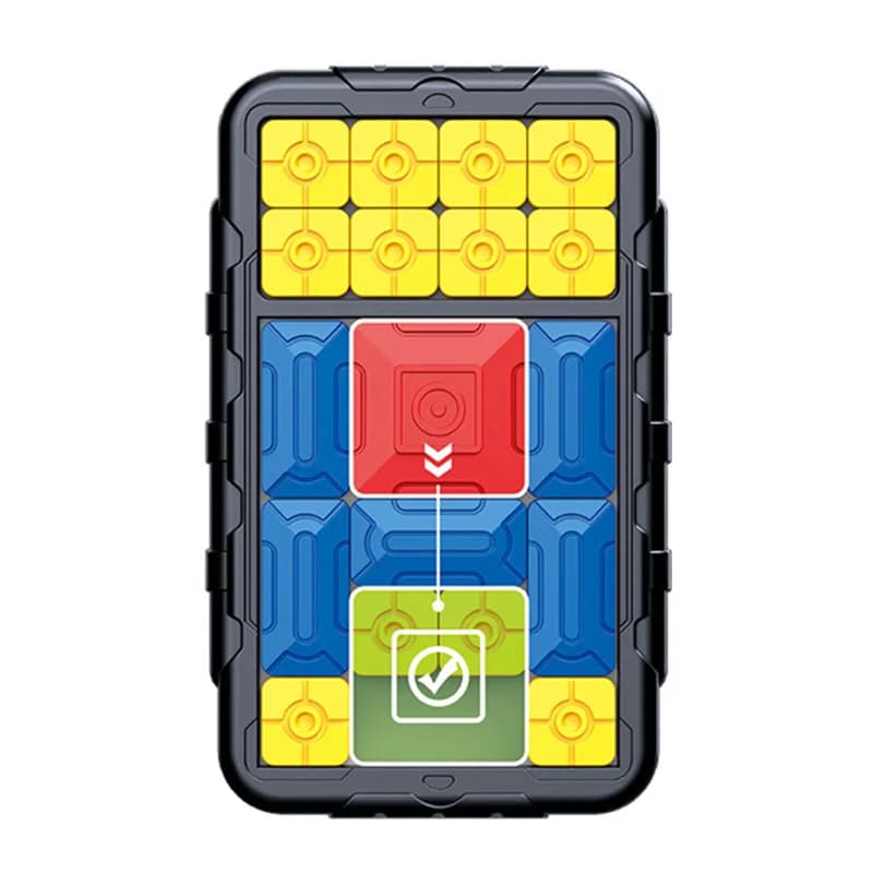 Jeu de réflexion Huarong Road : Casse-tête coulissant, défi de logique, jouet interactif, jeu de soc