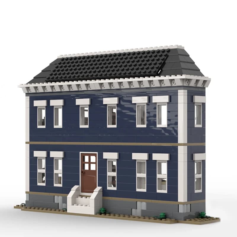 610 pièces Construction modulaire le boîtier de maison Creel-Compatible avec l'ensemble 11370 MOC pe