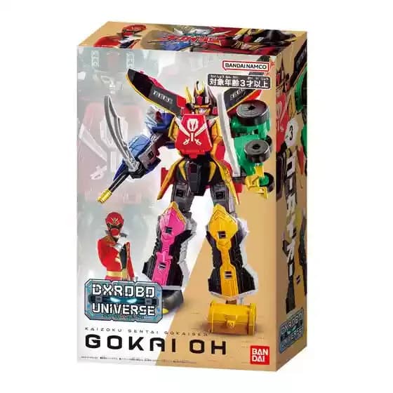 Bandai Dx Robo univers escadron de Pirate escadron de dinosaure Hao Kuai Wang grande bête dieu poupé