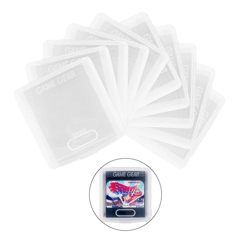 Boîte de rangement et de présentation pour une seule carte de jeu Game Gear Cart GG, étui de protect
