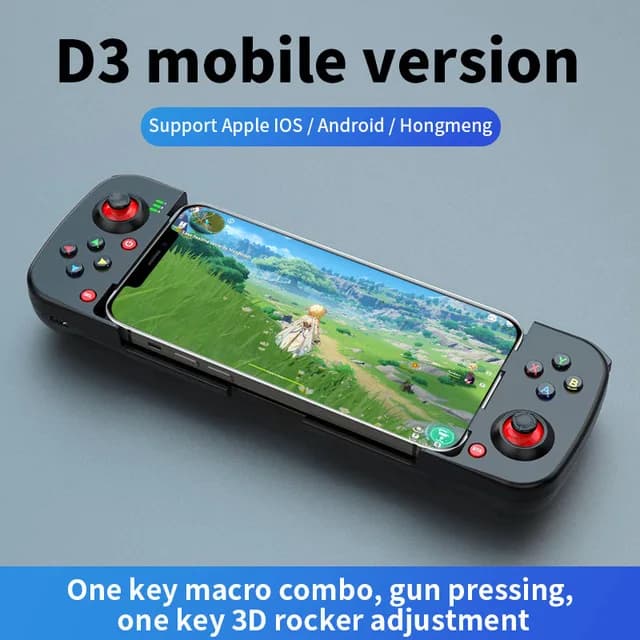 Contrôleur Mobile Pubg pour iPhone Android téléphone portable manette de contrôle Bluetooth Joystick