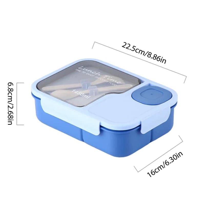 Bento boîte à déjeuner pour enfants filles dessin animé étudiants Kawaii mignon chauffé 3 grille San