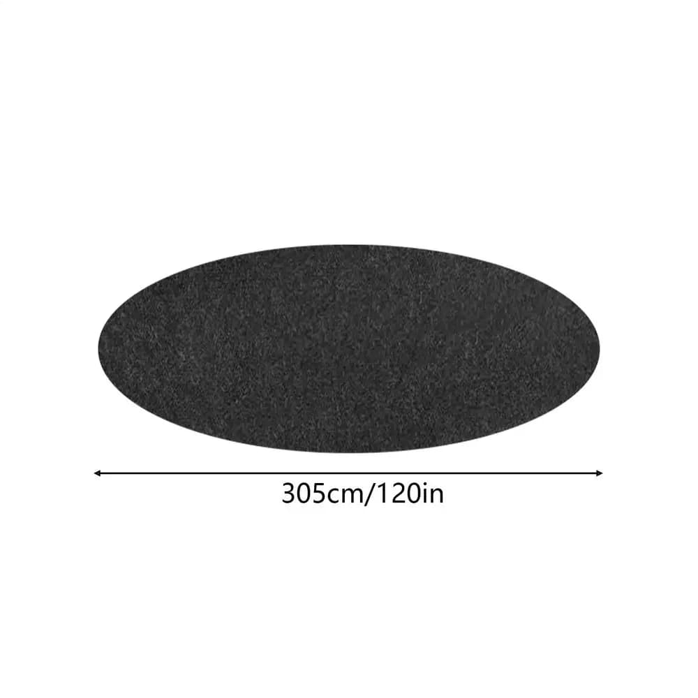 Tapis de piscine pour le sol, tapis de protection imperméable pour le sol de la piscine, pour gravie