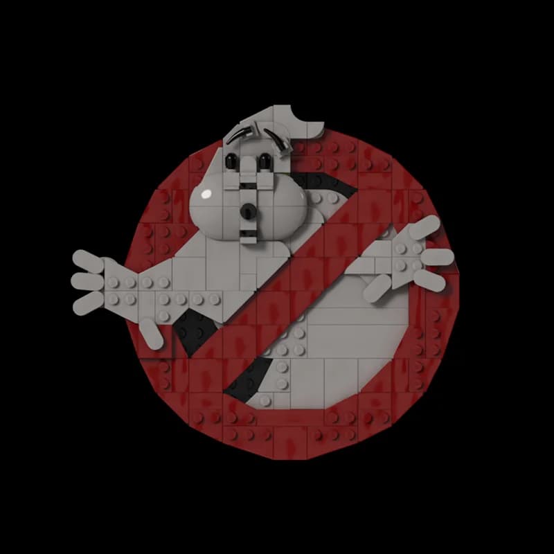 273 pièces MOC GB Logo Ghostbusters modèle blocs de construction Architecture assembler jouet bricol