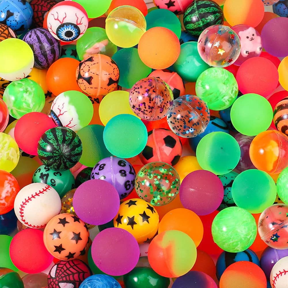 12/30 pièces Mini balle gonflable colorée jouet enfants fête d'anniversaire bébé douche cadeau Pinat