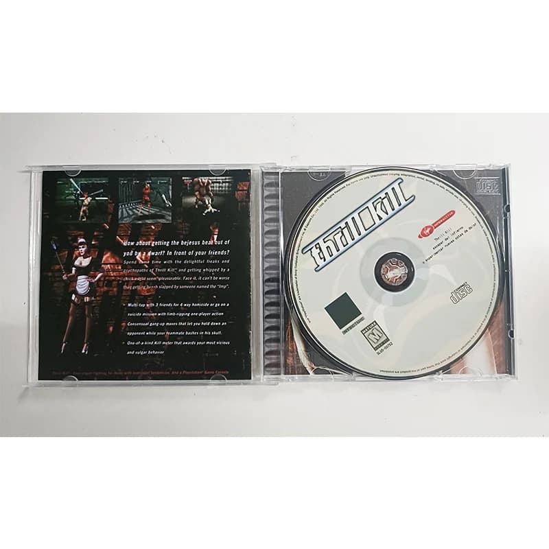 PS1 Thrill Kill Disc Copy Game Unlock Console Station1 Retro Optical Driver Video Game Parts