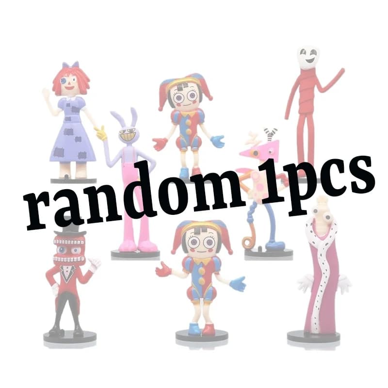 Figurines de cirque numériques étonnantes, nouvelles figurines pour enfants, cosplay kawaii, jouets 