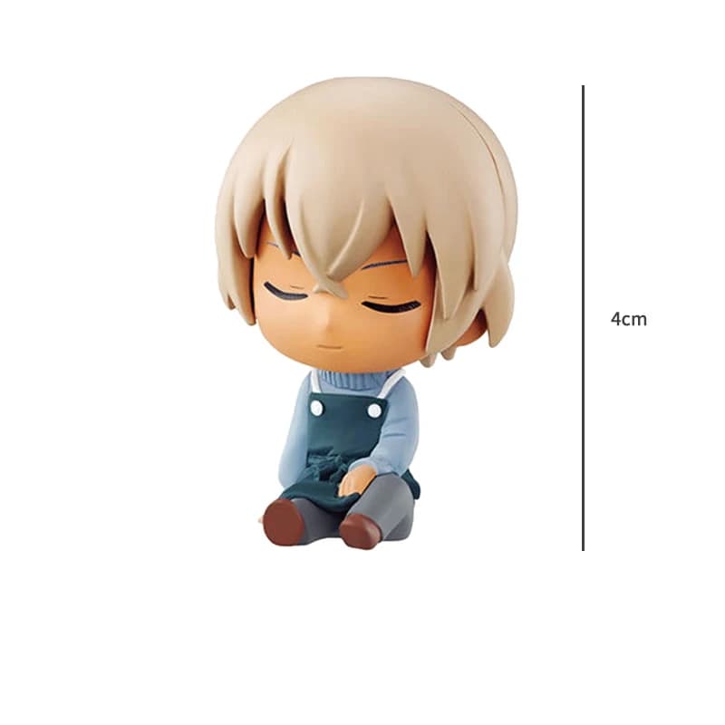 BANDAI Original détective Conan jeu d'animation jouets périphériques dormir Gacha chanceux tirage An